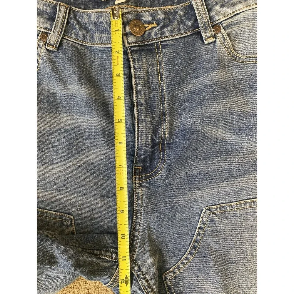 Molly Yeh Double Knee Patch Farmcore Jeans Women’s Size 6